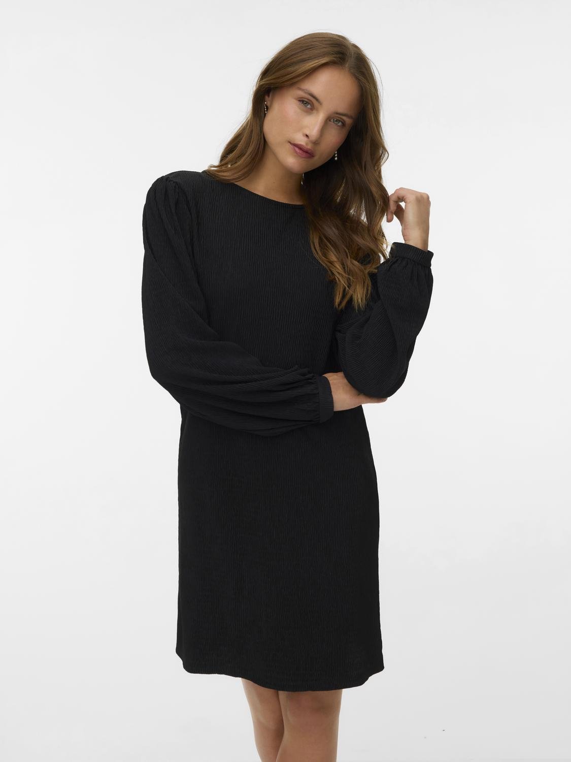 VMCLARA Short Dress - Black - VERO MODA & VILA Bergvik
